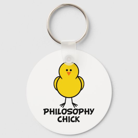 Philosophy Chick Sleutelhanger (Voorkant)