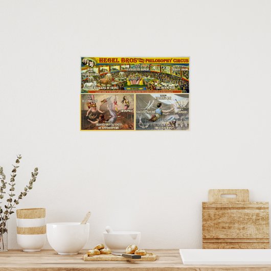 Philosophy Circus Poster (Keuken)