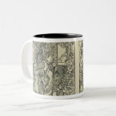 Philosophy en een keizer van Habsburg Tweekleurige Koffiemok (Voorkant links)