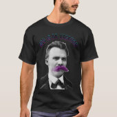 Philosophy T-Shirt - Friedrich Nietzsche (Voorkant)