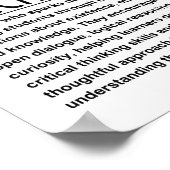 Philosophy teacher poster (Hoek)