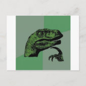 Philosoraptor Briefkaart (Voorkant)