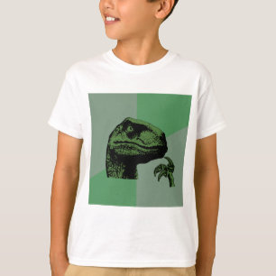 Philosoraptor Dinosaur Advice Animal Meme T-shirt