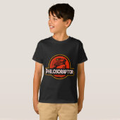 Philosoraptor Meme - Philosophy Dinosaur T-shirt (Voorkant volledig)