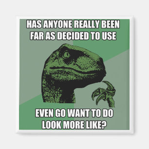 Philosoraptor Nonsense Magneet