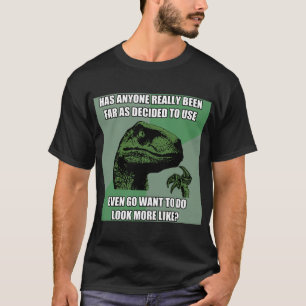 Philosoraptor Nonsense T-shirt