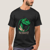 Philosoraptor Philosophy Dinosaur Pun Meme Humor T-shirt (Voorkant)