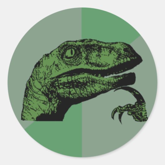 Philosoraptor Stickers (Voorkant)