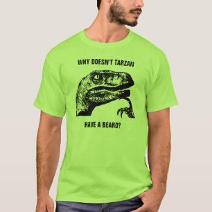 Philosoraptor Tarzan T-shirt