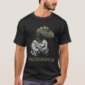 Philosoraptor Velociraptor Philosopher Philosoph T-shirt (Voorkant)
