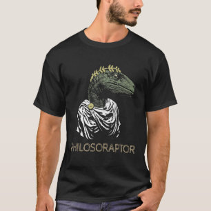Philosoraptor Velociraptor Philosopher Philosoph T-shirt