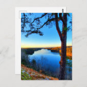 Philpott Lake in Virginia Briefkaart (Voorkant / Achterkant)