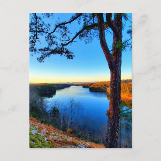 Philpott Lake in Virginia Briefkaart (Voorkant)