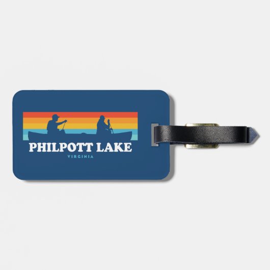 Philpott Lake Virginia Bagagelabel (Achterkant horizontaal)