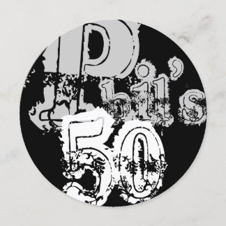 Phil's 50e (ronde) kaart