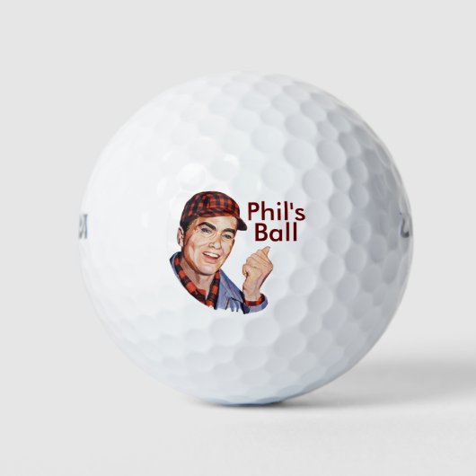 Phil's Ball Golfballen (Voorkant)