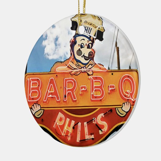 Phils BBQ St. Louis, St. Louis Keramisch Ornament (Links)
