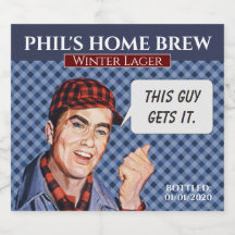 Phil's Home Brew - blauwe vleid
