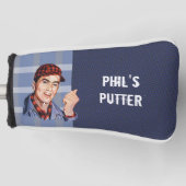 Phil's Putter Golfheadcover (Voorkant)