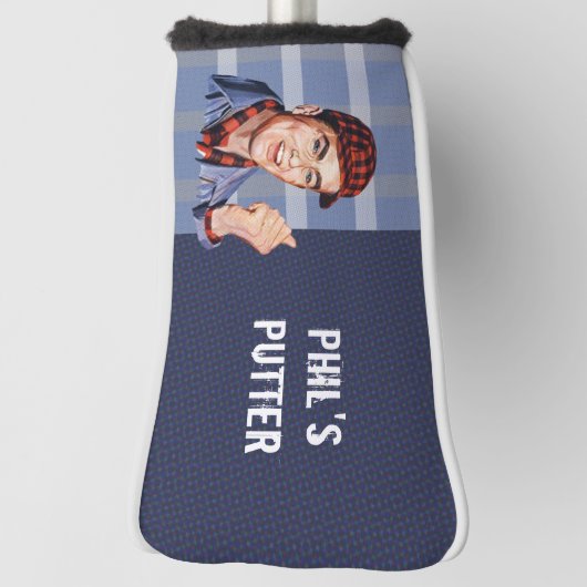 Phil's Putter Golfheadcover (Draai 90)