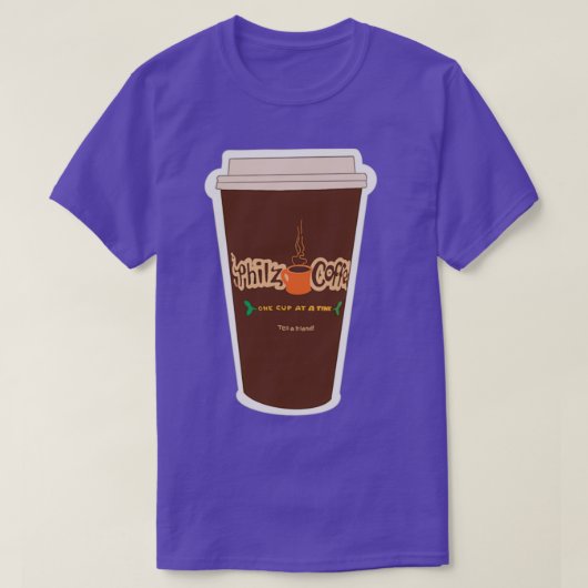 Philz Coffee 2 T-shirt (Design voorkant)