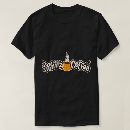 Philz Coffee Logo Sticker T-shirt (Design voorkant)