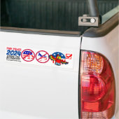 PHin Macht 2024 Partij Bumpersticker (Op Truck)