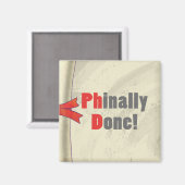 Phinaal Gedaan Magneet (Voorkant / Achterkant)