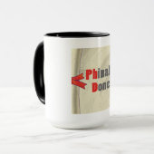 Phinaal Gedaan Mok (Voorkant links)