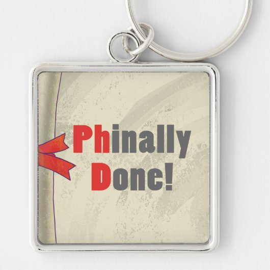 Phinaal Gedaan Sleutelhanger (Voorkant)