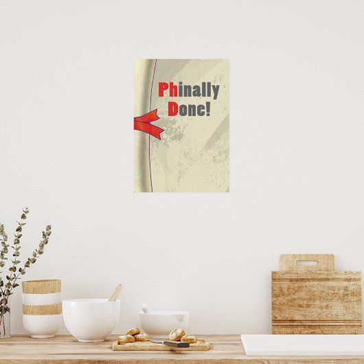 Phinally done Scroll Poster (Keuken)