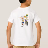 Phineas en Ferb Cartoon kinder tshirts (Achterkant)