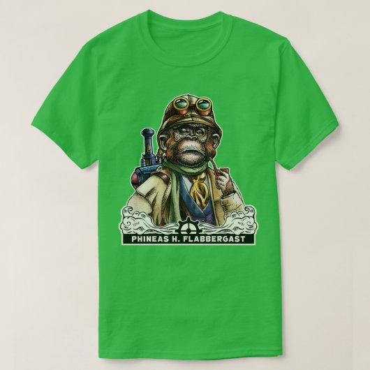 Phineas H Flabbergast T-shirt (Design voorkant)