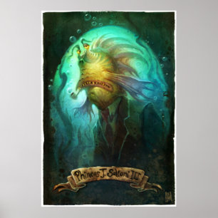 Phineas J. Saltoni III afdrukken Poster