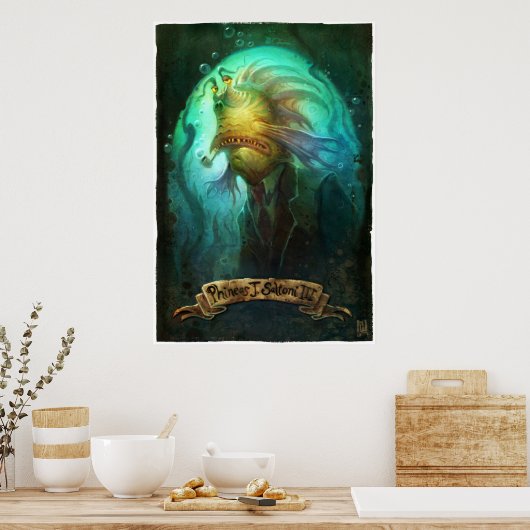 Phineas J. Saltoni III Print (Keuken)