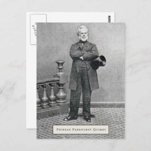 Phineas Parkhurst Quimby 002 Briefkaarten (Voorkant / Achterkant)
