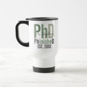 PhinisheD Custom PhD Afstuderen Gift Reisbeker (Links)