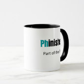 PhinisheD Deel van 2% Mok (Voorkant rechts)