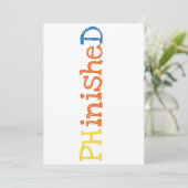 PHinisheD PHD Doctor's Degree Disertation Science Aankondiging (Staand voorkant)