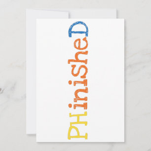 PHinisheD PHD Doctor's Degree Disertation Science Aankondiging