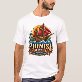 Phinisi Indonesië Zeilen T-shirt