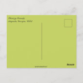 Phinizy Swamp Augusta Georgia Verenigde Staten Briefkaart (Achterkant)