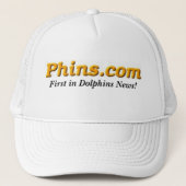 Phins.com, Eerste in Dolphins News! Trucker Pet (Voorkant)