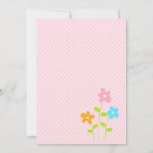 Phinwheels Airballon Kite Flower-uitnodiging Kaart (Achterkant)