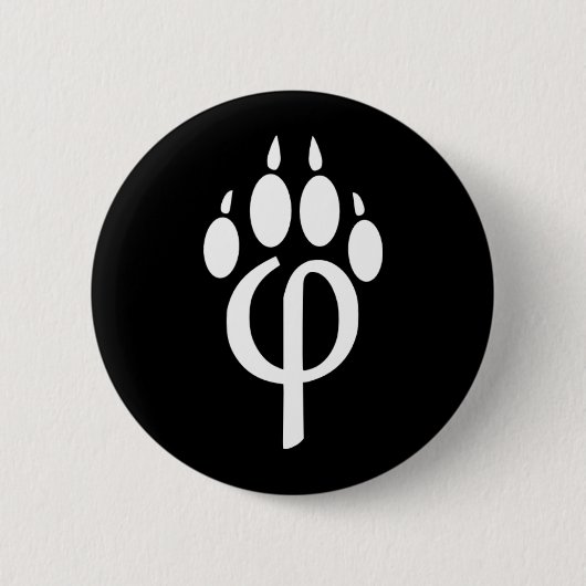 Phipaw badge ronde button 5,7 cm (Voorkant)