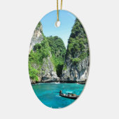 PhiPhiIslands_thailand Keramisch Ornament (Links)