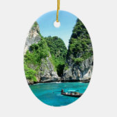 PhiPhiIslands_thailand Keramisch Ornament (Voorkant)