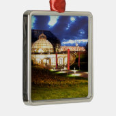 Phipps Conservatory bij nacht Metalen Ornament (Rechts)