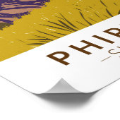 Phipps Peak Sierra Nevada Californische Vintage Poster (Hoek)