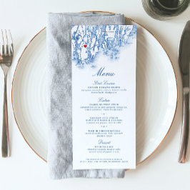 Phippsburg Maine Bestemming Bruiloft Elegante Mari Menu